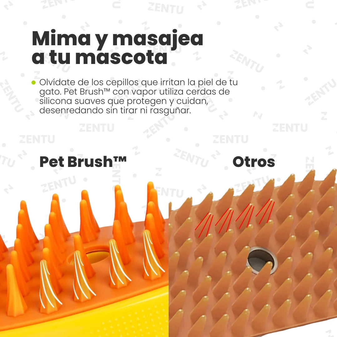 Pet Brush™ Cepillo de Vapor 3 en 1