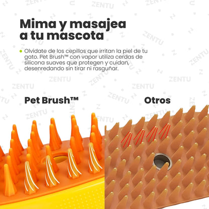 Pet Brush™ Cepillo de Vapor 3 en 1