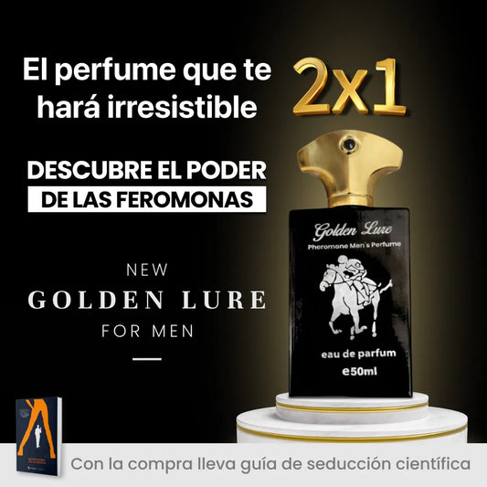 Golden Lure® con Feromonas + Guía Exclusiva de Seducción GRATIS