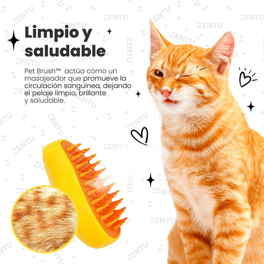 Pet Brush™ Cepillo de Vapor 3 en 1