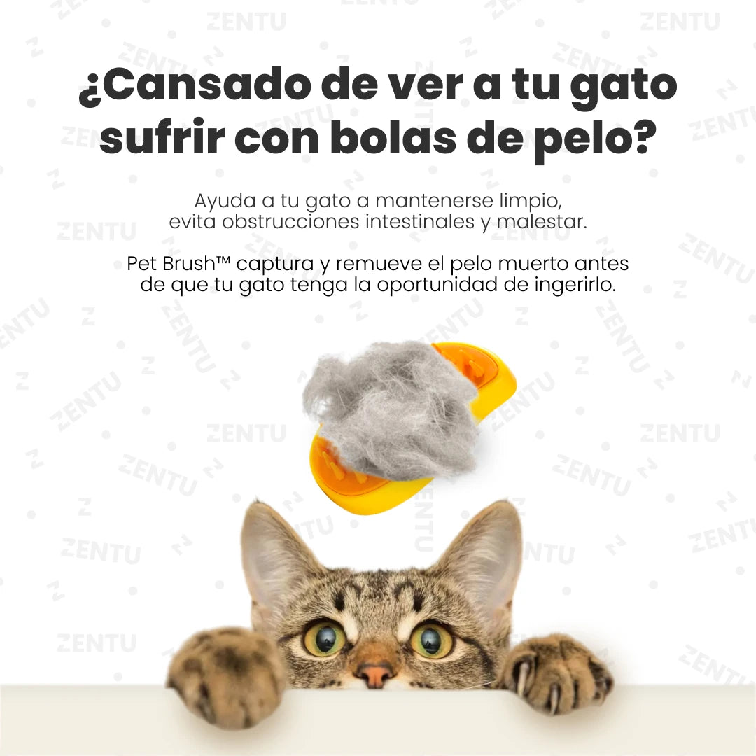 Pet Brush™ Cepillo de Vapor 3 en 1